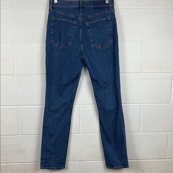 Abercrombie & Fitch High Rise Blue Jeans - Picture 3 of 6